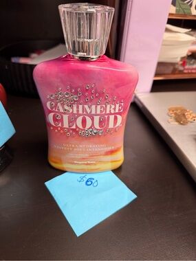 Bath & Body Works Cashmere Cloud Body Lotion - Pink with Yellow Accents